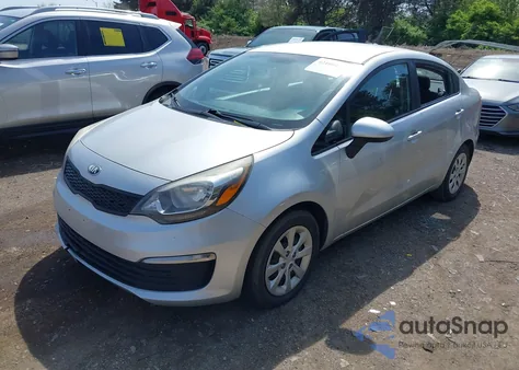 2016 Kia Rio Lx z USA, uszkodzony, nr VIN KNADM4A33G6688313